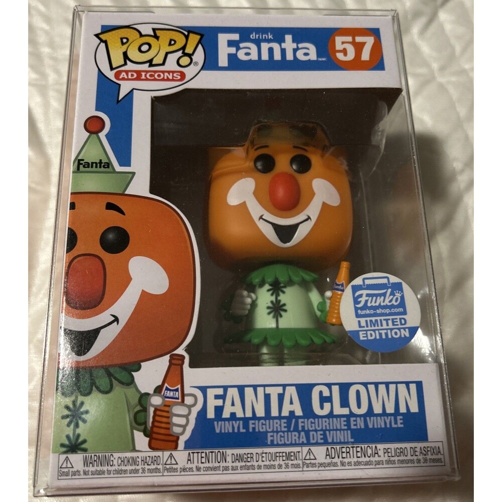Funko Pop: Fanta Clown #57 Funko Shop Exclusive - Mint Protective Box !!!